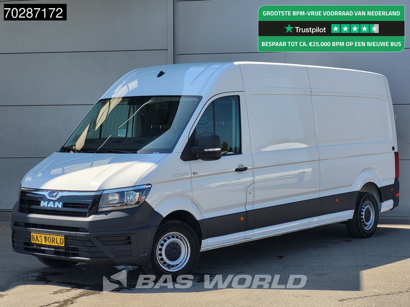 MAN TGE 3.140 L4H3 Trekhaak Airco Cruise Camera Parkeersensoren Euro6 L3H2 15m3 Airco Trekhaak Cruise control - Krovininis mikroautobusas: foto 1 MAN TGE 3.140 L4H3 Trekhaak Airco Cruise Camera Parkeersensoren Euro6 L3H2 15m3 Airco Trekhaak Cruise control - Krovininis mikroautobusas: foto 1