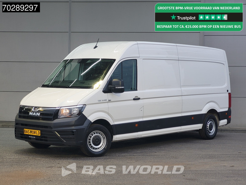 MAN TGE 3.140 L4H3 Trekhaak Airco Cruise Camera Parkeersensoren Euro6 L3H2 15m3 Airco Trekhaak Cruise control - Krovininis mikroautobusas: foto 1 MAN TGE 3.140 L4H3 Trekhaak Airco Cruise Camera Parkeersensoren Euro6 L3H2 15m3 Airco Trekhaak Cruise control - Krovininis mikroautobusas: foto 1