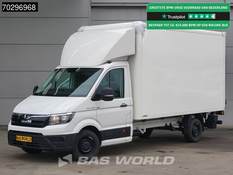 MAN TGE 3.140 Laadklep Automaat Bakwagen Airco Cruise Camera Euro6 Meubelbak Koffer Airco Cruise control - Furgonas su krovinių dėže: foto 1 MAN TGE 3.140 Laadklep Automaat Bakwagen Airco Cruise Camera Euro6 Meubelbak Koffer Airco Cruise control - Furgonas su krovinių dėže: foto 1