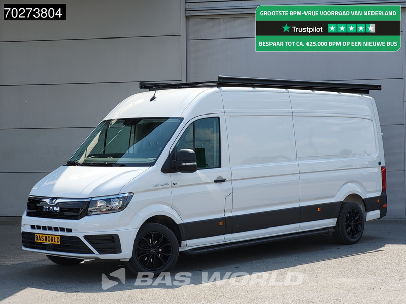 MAN TGE 3.140 Special Edition! Automaat L4H3 Airco Camera Imperiaal Velgen Parkeersensoren L3H2 14m3 Airco - Krovininis mikroautobusas: foto 1 MAN TGE 3.140 Special Edition! Automaat L4H3 Airco Camera Imperiaal Velgen Parkeersensoren L3H2 14m3 Airco - Krovininis mikroautobusas: foto 1