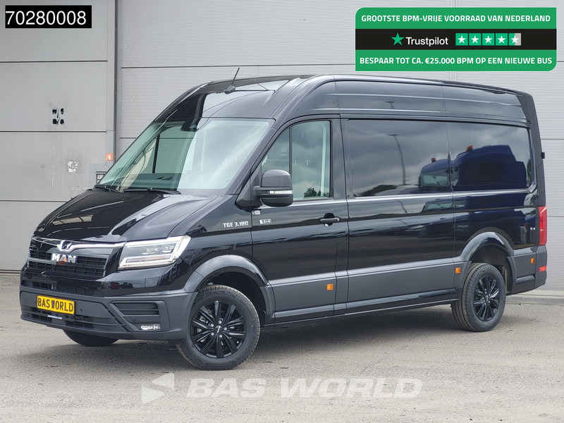 MAN TGE 3.180 4x4 Automaat 2025 Facelift L3H3 LED ACC Navi Airco Cruise Camera Parkeersensoren L2H2 Allrad 4WD 12m3 Airco - Krovininis mikroautobusas: foto 1 MAN TGE 3.180 4x4 Automaat 2025 Facelift L3H3 LED ACC Navi Airco Cruise Camera Parkeersensoren L2H2 Allrad 4WD 12m3 Airco - Krovininis mikroautobusas: foto 1