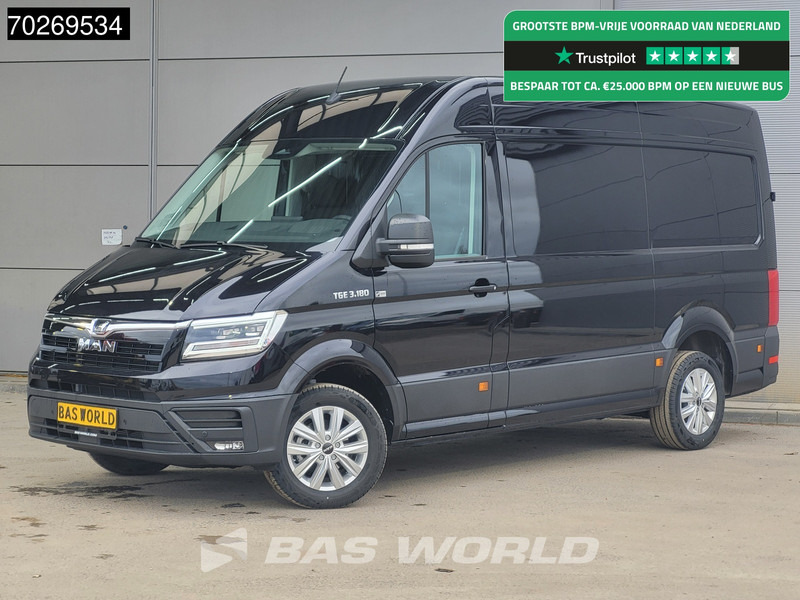 MAN TGE 3.180 Automaat 2025 model Facelift L3H3 Navi CarPlay Cruise Camera L2H2 12m3 Airco Cruise control - Krovininis mikroautobusas: foto 1 MAN TGE 3.180 Automaat 2025 model Facelift L3H3 Navi CarPlay Cruise Camera L2H2 12m3 Airco Cruise control - Krovininis mikroautobusas: foto 1