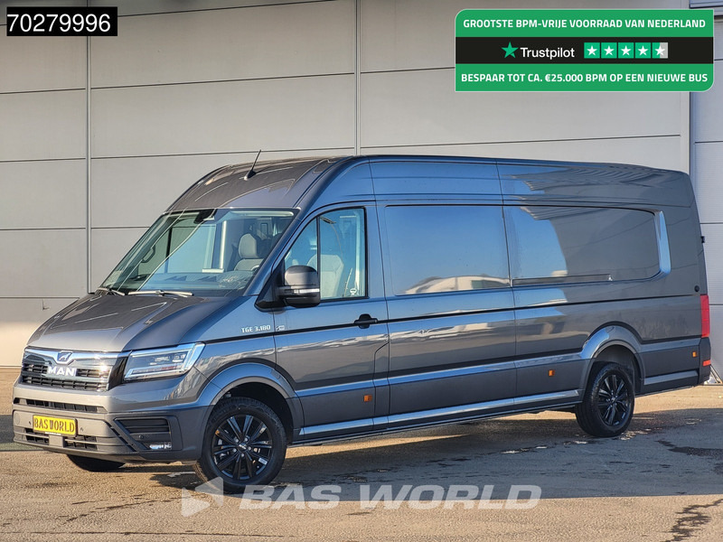 MAN TGE 3.180 Automaat L5H3 Navi ACC LED Airco Camera Parkeersensoren Euro6 L5 Long 17m3 Airco - Krovininis mikroautobusas: foto 1 MAN TGE 3.180 Automaat L5H3 Navi ACC LED Airco Camera Parkeersensoren Euro6 L5 Long 17m3 Airco - Krovininis mikroautobusas: foto 1