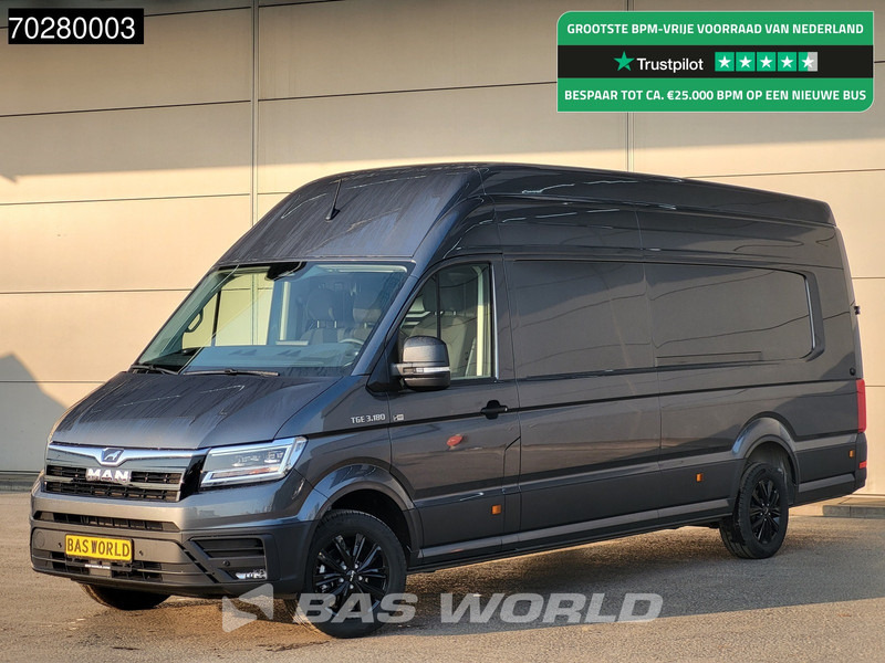 MAN TGE 3.180 Automaat L5H4 XXL LED ACC Navi Airco Camera Parkeersensoren Euro6 L5 19m3 Airco - Krovininis mikroautobusas: foto 1 MAN TGE 3.180 Automaat L5H4 XXL LED ACC Navi Airco Camera Parkeersensoren Euro6 L5 19m3 Airco - Krovininis mikroautobusas: foto 1