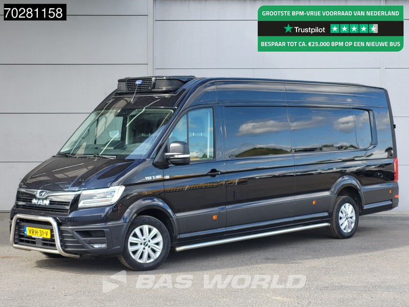 MAN TGE 3.180 Koelwagen Bi-Temp Vriezer Automaat Carrier Pulsor 400mt 230V stekker Trekhaak ACC LED Navi Airco Camera Parkeersensoren Koel Koe - Furgonas šaldytuvas: foto 1 MAN TGE 3.180 Koelwagen Bi-Temp Vriezer Automaat Carrier Pulsor 400mt 230V stekker Trekhaak ACC LED Navi Airco Camera Parkeersensoren Koel Koe - Furgonas šaldytuvas: foto 1