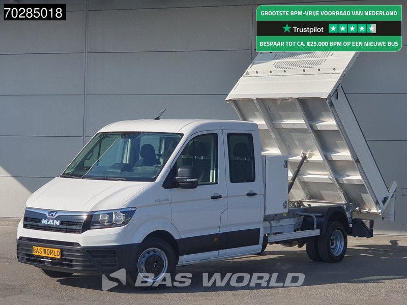 MAN TGE 5.120 Open Laadbak met Kist Dubbel Cabine Dubbellucht 3,5t Trekhaak Navi Airco Cruise Camera Euro6 Pritsche Pickup Open Box 2m3 Airco - Bortinis automobilis: foto 1 MAN TGE 5.120 Open Laadbak met Kist Dubbel Cabine Dubbellucht 3,5t Trekhaak Navi Airco Cruise Camera Euro6 Pritsche Pickup Open Box 2m3 Airco - Bortinis automobilis: foto 1