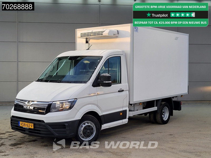 MAN TGE 5.180 Koelwagen Vriezer Bakwagen APK 12-2025 Thermo King 230V stekker Kuhlkoffer Airco Cruise 12m3 Airco Cruise control - Furgonas šaldytuvas: foto 1 MAN TGE 5.180 Koelwagen Vriezer Bakwagen APK 12-2025 Thermo King 230V stekker Kuhlkoffer Airco Cruise 12m3 Airco Cruise control - Furgonas šaldytuvas: foto 1