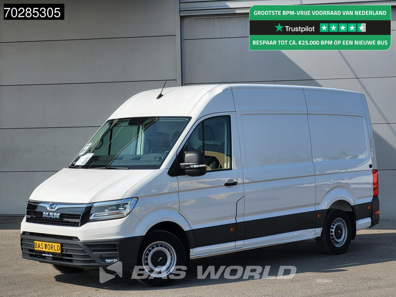 MAN TGE Koelwagen Thermo King 230V stekker Elektrisch 115km WLTP 36kWh L3H3 Automaat LED Navi Airco Cruise Camera Parkeersensoren L2H2 K - Furgonas šaldytuvas, Elektrinis furgonas: foto 1 MAN TGE Koelwagen Thermo King 230V stekker Elektrisch 115km WLTP 36kWh L3H3 Automaat LED Navi Airco Cruise Camera Parkeersensoren L2H2 K - Furgonas šaldytuvas, Elektrinis furgonas: foto 1