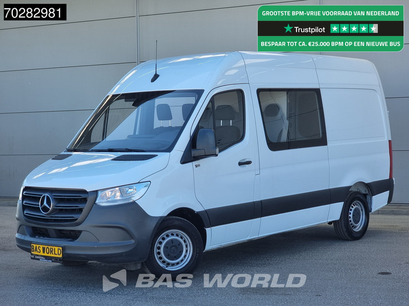 Mercedes-Benz Sprinter 314 CDI Dubbel Cabine Automaat 3,5t Trekhaak L2H2 Airco Cruise MBUX L2 9m3 Airco Trekhaak Cruise control - Krovininis mikroautobusas: foto 1 Mercedes-Benz Sprinter 314 CDI Dubbel Cabine Automaat 3,5t Trekhaak L2H2 Airco Cruise MBUX L2 9m3 Airco Trekhaak Cruise control - Krovininis mikroautobusas: foto 1