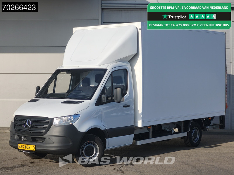 Mercedes-Benz Sprinter 317 CDI Automaat Laadklep Zijdeur Bakwagen Navi Airco Cruise MBUX Euro6 Meubelbak Koffer 12m3 Airco Cruise control - Furgonas su krovinių dėže: foto 1 Mercedes-Benz Sprinter 317 CDI Automaat Laadklep Zijdeur Bakwagen Navi Airco Cruise MBUX Euro6 Meubelbak Koffer 12m3 Airco Cruise control - Furgonas su krovinių dėže: foto 1