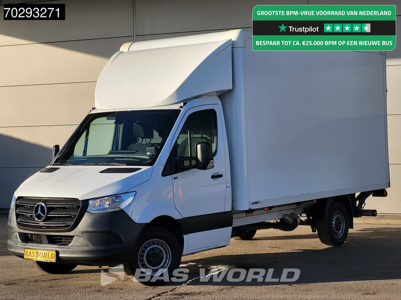 Mercedes-Benz Sprinter 317 CDI Laadklep Automaat 170PK Bakwagen Airco Camera Euro6 Meubelbak Koffer 21m3 Airco - Furgonas su krovinių dėže: foto 1 Mercedes-Benz Sprinter 317 CDI Laadklep Automaat 170PK Bakwagen Airco Camera Euro6 Meubelbak Koffer 21m3 Airco - Furgonas su krovinių dėže: foto 1