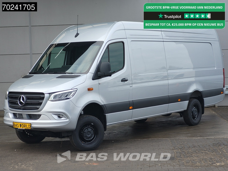 Mercedes-Benz Sprinter 319 CDI Automaat 4x4 190PK L4H2 XXL LED ACC Navi 360Camera 10'' MBUX CarPlay Parkeersensoren Euro6 4wd Allrad L4 Long 15m3 Airco - Krovininis mikroautobusas: foto 1 Mercedes-Benz Sprinter 319 CDI Automaat 4x4 190PK L4H2 XXL LED ACC Navi 360Camera 10'' MBUX CarPlay Parkeersensoren Euro6 4wd Allrad L4 Long 15m3 Airco - Krovininis mikroautobusas: foto 1