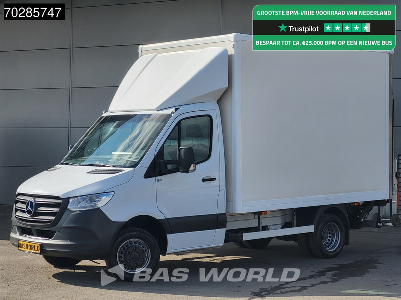 Mercedes-Benz Sprinter 514 CDI Laadklep Automaat Zijdeur Bakwagen Dubbellucht Airco Cruise MBUX CarPlay Euro6 Meubelbak Koffer 17m3 Airco Cruise contro - Furgonas su krovinių dėže: foto 1 Mercedes-Benz Sprinter 514 CDI Laadklep Automaat Zijdeur Bakwagen Dubbellucht Airco Cruise MBUX CarPlay Euro6 Meubelbak Koffer 17m3 Airco Cruise contro - Furgonas su krovinių dėže: foto 1
