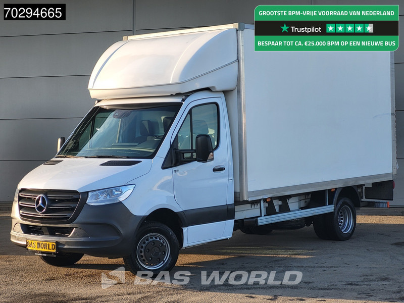 Mercedes-Benz Sprinter 514 CDI Laadklep Dubbellucht Bakwagen Airco Cruise MBUX CarPlay D'Hollandia Euro6 Meubelbak Koffer Airco Cruise control - Furgonas su krovinių dėže: foto 1 Mercedes-Benz Sprinter 514 CDI Laadklep Dubbellucht Bakwagen Airco Cruise MBUX CarPlay D'Hollandia Euro6 Meubelbak Koffer Airco Cruise control - Furgonas su krovinių dėže: foto 1