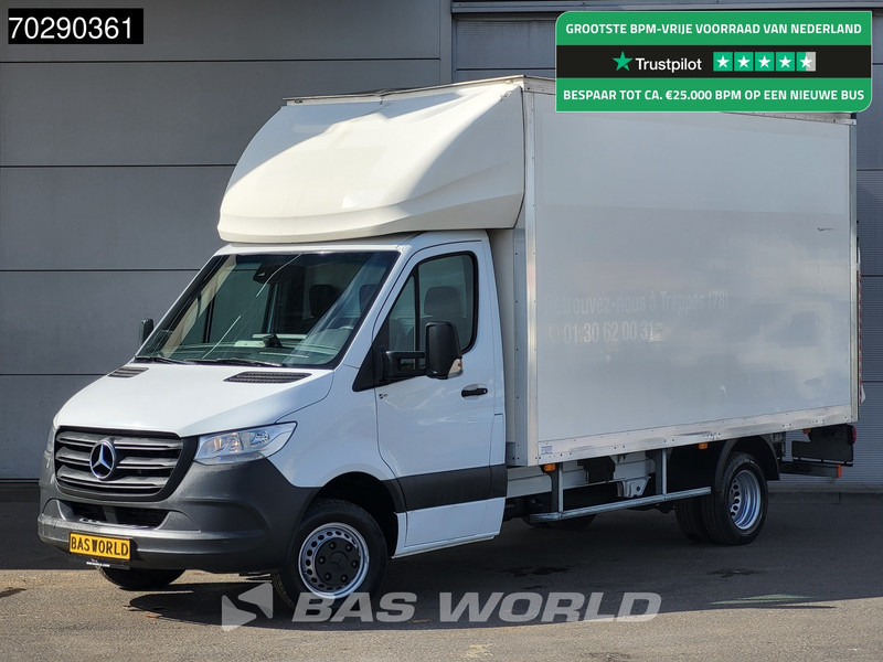 Mercedes-Benz Sprinter 514 CDI Laadklep Zijdeur Bakwagen Dubbellucht Airco Cruise Camera D'Hollandia Euro6 Meubelbak Koffer 20m3 Airco Cruise control - Furgonas su krovinių dėže: foto 1 Mercedes-Benz Sprinter 514 CDI Laadklep Zijdeur Bakwagen Dubbellucht Airco Cruise Camera D'Hollandia Euro6 Meubelbak Koffer 20m3 Airco Cruise control - Furgonas su krovinių dėže: foto 1