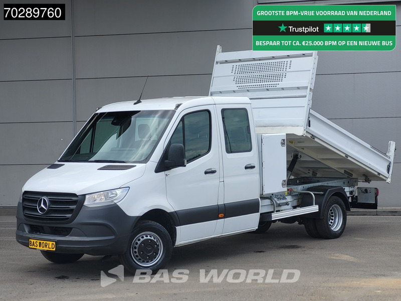 Mercedes-Benz Sprinter 514 CDI Open Laadbak met Kist Dubbel Cabine Dubbellucht 3,5t Trekhaak Airco Cruise MBUX CarPlay Euro6 Pritsche Pickup Open Box 2 - Bortinis automobilis: foto 1 Mercedes-Benz Sprinter 514 CDI Open Laadbak met Kist Dubbel Cabine Dubbellucht 3,5t Trekhaak Airco Cruise MBUX CarPlay Euro6 Pritsche Pickup Open Box 2 - Bortinis automobilis: foto 1