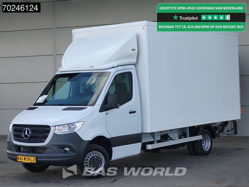 Mercedes-Benz Sprinter 515 CDI Automaat 1000kg Laadklep Zijdeur Dubbellucht Bakwagen MBUX Airco Cruise CarPlay D'Hollandia Euro6 Koffer Meubelbak 21m3 - Furgonas su krovinių dėže: foto 1 Mercedes-Benz Sprinter 515 CDI Automaat 1000kg Laadklep Zijdeur Dubbellucht Bakwagen MBUX Airco Cruise CarPlay D'Hollandia Euro6 Koffer Meubelbak 21m3 - Furgonas su krovinių dėže: foto 1