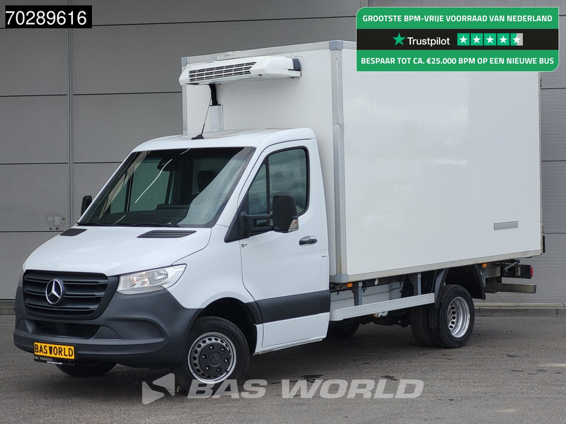 Furgonas šaldytuvas Mercedes-Benz Sprinter 515 CDI Koelwagen Dubbellucht Zijdeur Thermo King 230v-Stekker Airco Cruise Euro6 Koel Koeler Kühl Kühler Kühlwagen Bakwagen Gek: foto 1