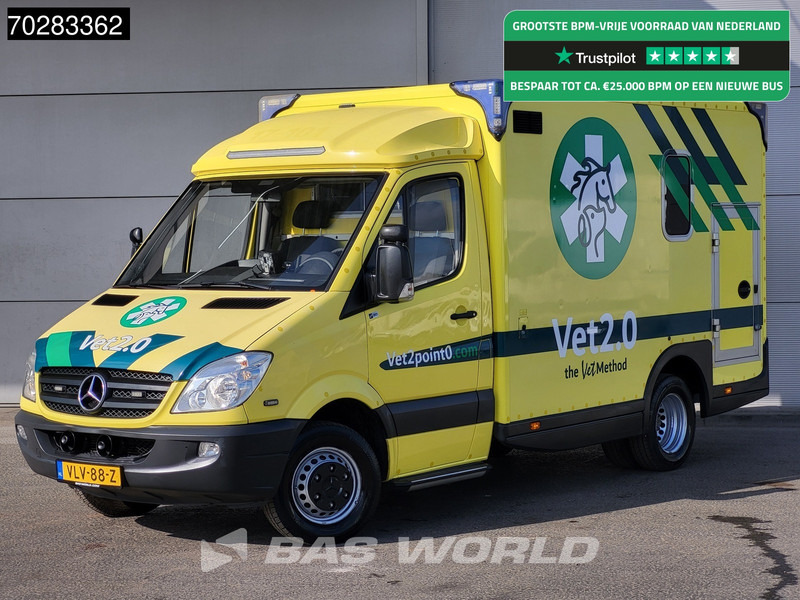 Mercedes-Benz Sprinter 519 CDI MARGE! 3.0L V6 Automaat 190PK Ambulance Trekhaak Airco Cruise APK 02-2026 Euro6 Rettungswagen Krankenwagen 13m3 Airco Tr - Greitosios pagalbos automobilis: foto 1 Mercedes-Benz Sprinter 519 CDI MARGE! 3.0L V6 Automaat 190PK Ambulance Trekhaak Airco Cruise APK 02-2026 Euro6 Rettungswagen Krankenwagen 13m3 Airco Tr - Greitosios pagalbos automobilis: foto 1