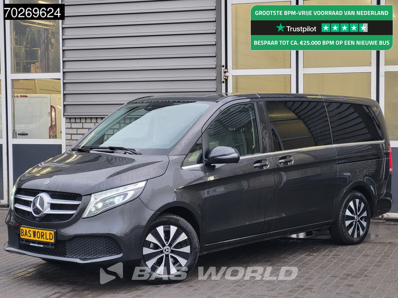 Mercedes-Benz V-Klasse 220 L2H1 Ex.BPM Leder Camera Navi Trekhaak PDC Airco Cruise CarPlay Airco Dubbel cabine Trekhaak Cruise control - Mikroautobusas, Keleivinis furgonas: foto 1 Mercedes-Benz V-Klasse 220 L2H1 Ex.BPM Leder Camera Navi Trekhaak PDC Airco Cruise CarPlay Airco Dubbel cabine Trekhaak Cruise control - Mikroautobusas, Keleivinis furgonas: foto 1