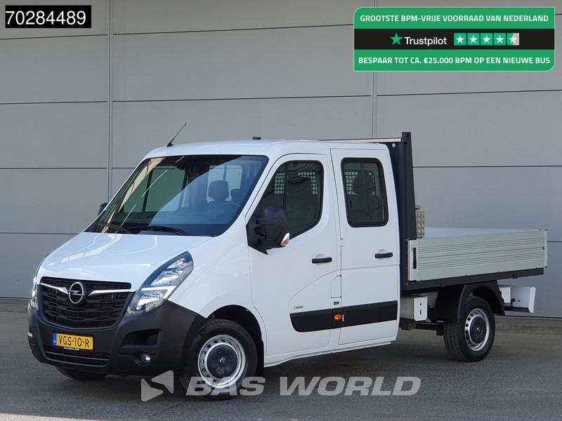 Opel Movano 135PK Open Laadbak Dubbel Cabine Trekhaak LED Airco Cruise Euro6 Pritsche Pickup Open Box Airco Trekhaak Cruise control - Bortinis automobilis: foto 1 Opel Movano 135PK Open Laadbak Dubbel Cabine Trekhaak LED Airco Cruise Euro6 Pritsche Pickup Open Box Airco Trekhaak Cruise control - Bortinis automobilis: foto 1