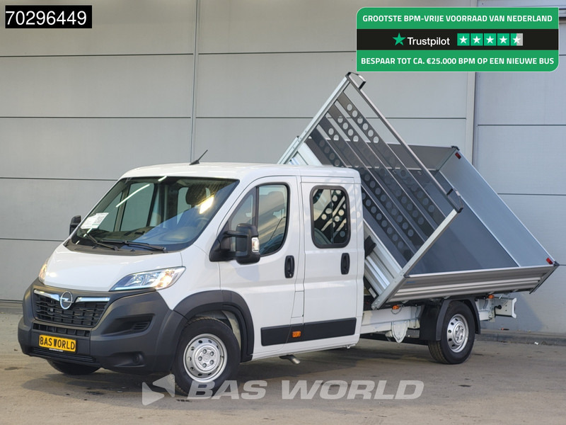 Opel Movano 140PK Driezijdige Kipper Dubbel Cabine Airco Cruise Euro6 Tipper Benne Kieper Dreiseitenkipper Airco Cruise control - Mažas savivartis: foto 1 Opel Movano 140PK Driezijdige Kipper Dubbel Cabine Airco Cruise Euro6 Tipper Benne Kieper Dreiseitenkipper Airco Cruise control - Mažas savivartis: foto 1