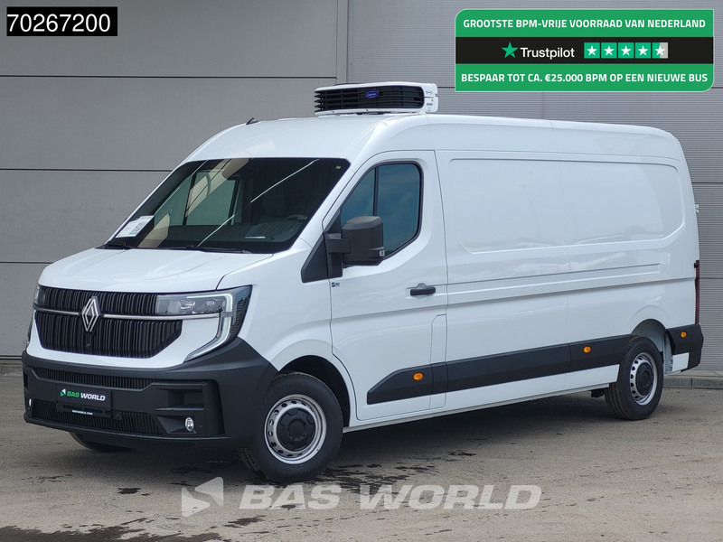 Renault Master 130pk -18 Vries Koelwagen 2025model BPM Vrij Vriezer Carrier Xarios 200 230V stekker LED Camera Parkeersensoren Airco Cruise Koeler Kü - Furgonas šaldytuvas: foto 1 Renault Master 130pk -18 Vries Koelwagen 2025model BPM Vrij Vriezer Carrier Xarios 200 230V stekker LED Camera Parkeersensoren Airco Cruise Koeler Kü - Furgonas šaldytuvas: foto 1