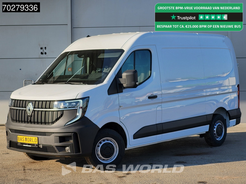 Renault Master 130pk 2025 Model! L2H2 Camera Carplay LED Airco Cruise Parkeersensoren L2 10m3 Airco Cruise control - Krovininis mikroautobusas: foto 1 Renault Master 130pk 2025 Model! L2H2 Camera Carplay LED Airco Cruise Parkeersensoren L2 10m3 Airco Cruise control - Krovininis mikroautobusas: foto 1