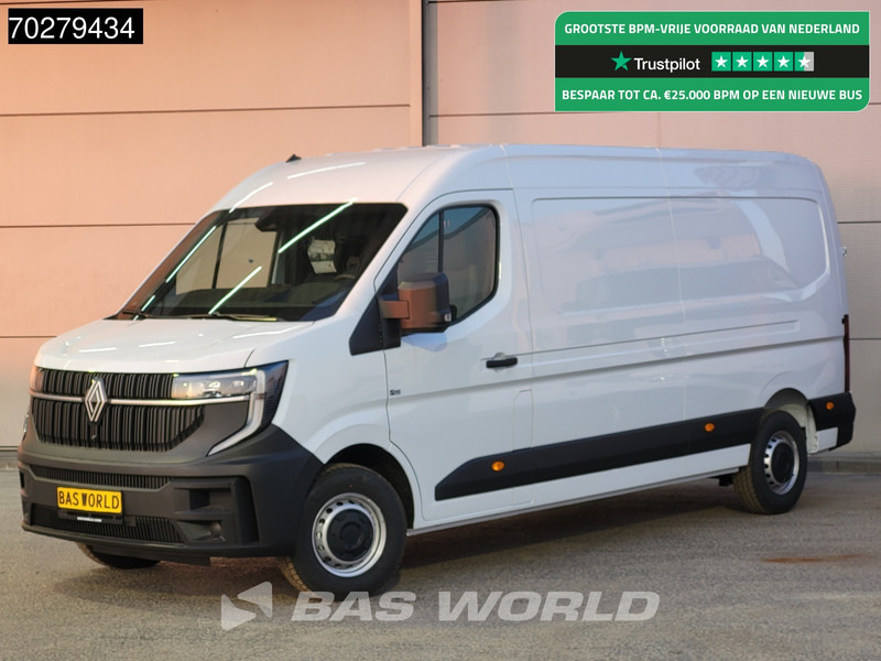 Renault Master 130pk 2025 Model! L3H2 Camera Carplay LED Airco Cruise Parkeersensoren L3 12m3 Airco Cruise control - Krovininis mikroautobusas: foto 1 Renault Master 130pk 2025 Model! L3H2 Camera Carplay LED Airco Cruise Parkeersensoren L3 12m3 Airco Cruise control - Krovininis mikroautobusas: foto 1