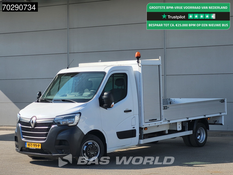 Renault Master 145PK Open Laadbak Dubbellucht 3,5t Trekhaak LED Airco Cruise Standkachel Euro6 Pritsche Pickup Open Box Airco Trekhaak Cruise control - Bortinis automobilis: foto 1 Renault Master 145PK Open Laadbak Dubbellucht 3,5t Trekhaak LED Airco Cruise Standkachel Euro6 Pritsche Pickup Open Box Airco Trekhaak Cruise control - Bortinis automobilis: foto 1