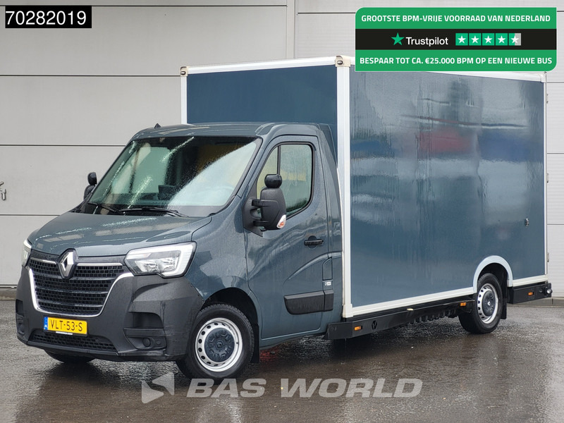 Renault Master 150PK Bakwagen Airco Cruise Luchtvering Meubelbak Plancher Verkoopwagen Foodtruck Paardenwagen Airco Cruise control - Furgonas su krovinių dėže: foto 1 Renault Master 150PK Bakwagen Airco Cruise Luchtvering Meubelbak Plancher Verkoopwagen Foodtruck Paardenwagen Airco Cruise control - Furgonas su krovinių dėže: foto 1