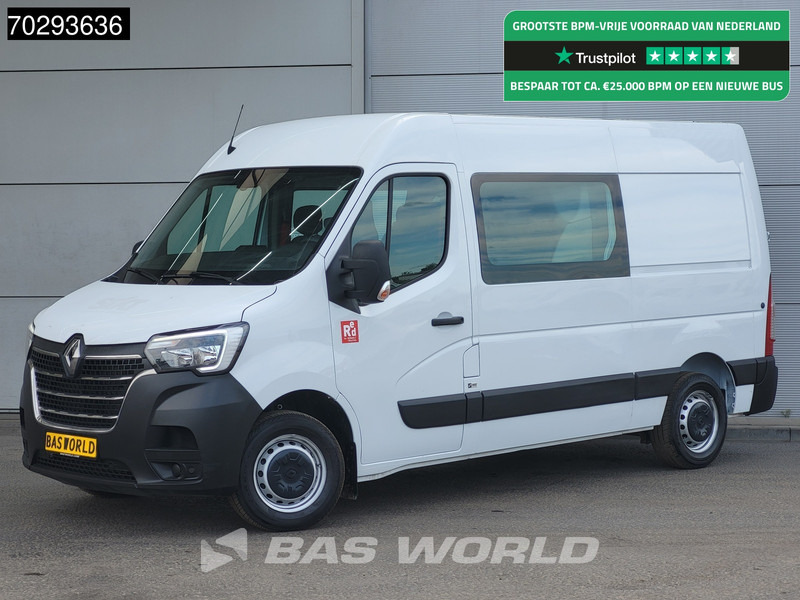 Renault Master 150PK Dubbel Cabine RED-Edition L2H2 Navi LED Airco Cruise Camera Parkeersensoren Euro6 DC Doka Mixto Airco Cruise control - Krovininis mikroautobusas: foto 1 Renault Master 150PK Dubbel Cabine RED-Edition L2H2 Navi LED Airco Cruise Camera Parkeersensoren Euro6 DC Doka Mixto Airco Cruise control - Krovininis mikroautobusas: foto 1