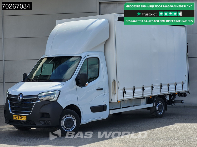 Renault Master 165PK NEU! LBW Zeilenwagen Klima Tempomat Koffer Zeilen 21m3 Airco Cruise control - Tentinis mikroautobusas: foto 1 Renault Master 165PK NEU! LBW Zeilenwagen Klima Tempomat Koffer Zeilen 21m3 Airco Cruise control - Tentinis mikroautobusas: foto 1