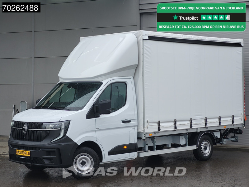Renault Master 170pk Schuifzeilen met Laadklep 2025 Model LED Carplay Airco Cruise Schuifzeil Zeilen Koffer Meubelbak 21m3 Airco Cruise control - Tentinis mikroautobusas: foto 1 Renault Master 170pk Schuifzeilen met Laadklep 2025 Model LED Carplay Airco Cruise Schuifzeil Zeilen Koffer Meubelbak 21m3 Airco Cruise control - Tentinis mikroautobusas: foto 1