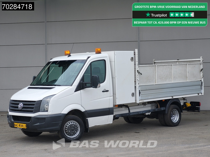 Volkswagen Crafter 136pk Open Laadbak met Kist Dubbellucht 3,5t Trekhaak Pritsche Pickup Open Box Trekhaak - Bortinis automobilis: foto 1 Volkswagen Crafter 136pk Open Laadbak met Kist Dubbellucht 3,5t Trekhaak Pritsche Pickup Open Box Trekhaak - Bortinis automobilis: foto 1
