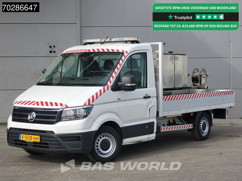 Volkswagen Crafter 177pk Automaat Open Laadbak Reinigingswagen Trekhaak Airco Cruise Euro6 Pritsche Pickup Open Box Hogedrukspuit Waterpomp Airco T - Bortinis automobilis: foto 1 Volkswagen Crafter 177pk Automaat Open Laadbak Reinigingswagen Trekhaak Airco Cruise Euro6 Pritsche Pickup Open Box Hogedrukspuit Waterpomp Airco T - Bortinis automobilis: foto 1