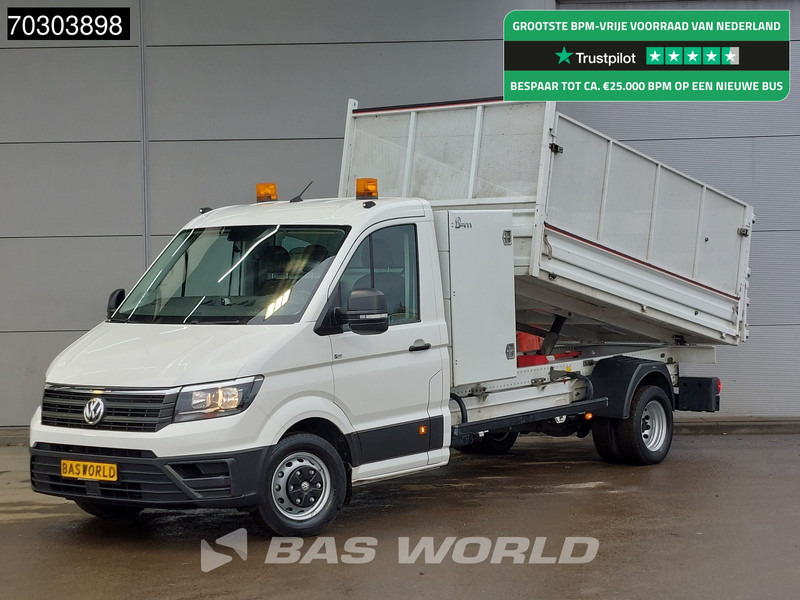 Volkswagen Crafter 177pk Kipper met Kist Dubbellucht 3,5t Trekhaak Airco Euro6 Kieper Tipper Benne Airco Trekhaak - Mažas savivartis: foto 1 Volkswagen Crafter 177pk Kipper met Kist Dubbellucht 3,5t Trekhaak Airco Euro6 Kieper Tipper Benne Airco Trekhaak - Mažas savivartis: foto 1