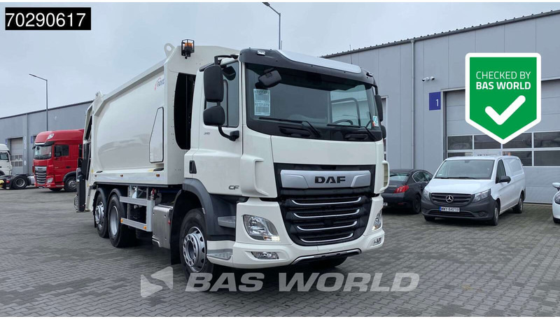 DAF CF 340 CF 6X2 NEW! 21 m3 Norba Steering-Axle Automatic ACC Euro 6 - Šiukšliavežis: foto 1 DAF CF 340 CF 6X2 NEW! 21 m3 Norba Steering-Axle Automatic ACC Euro 6 - Šiukšliavežis: foto 1