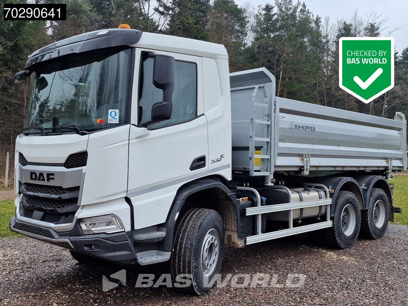 DAF XD 450 XD 6X4 NEW! 12m3 KH 3-way Tipper Big-Axle Steel suspension Euro 6 - Savivartis sunkvežimis: foto 1 DAF XD 450 XD 6X4 NEW! 12m3 KH 3-way Tipper Big-Axle Steel suspension Euro 6 - Savivartis sunkvežimis: foto 1