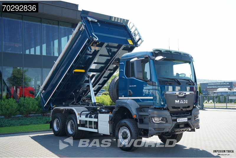 MAN TGS 33.480 TGS 6X6 11m3 KH-3-Way Kipper 6x6 Steel Suspension Automatic Big-Axle Euro 6 - Savivartis sunkvežimis: foto 3 MAN TGS 33.480 TGS 6X6 11m3 KH-3-Way Kipper 6x6 Steel Suspension Automatic Big-Axle Euro 6 - Savivartis sunkvežimis: foto 3