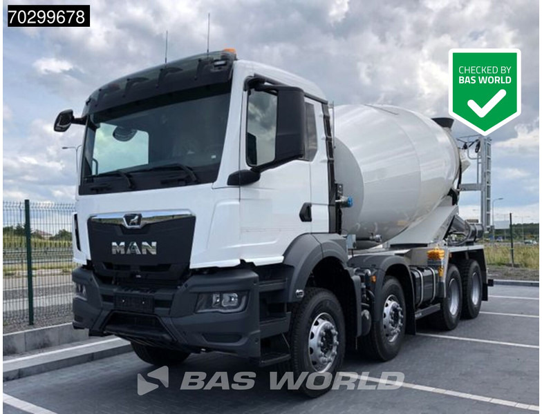 MAN TGS 35.440 8X4 NEW! 10m3 FML mixer Automatic Steel suspension Euro 6 - Betonvežis: foto 1 MAN TGS 35.440 8X4 NEW! 10m3 FML mixer Automatic Steel suspension Euro 6 - Betonvežis: foto 1