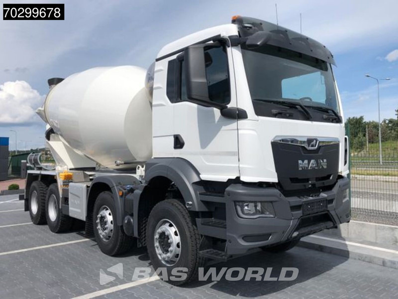 MAN TGS 35.440 8X4 NEW! 10m3 FML mixer Automatic Steel suspension Euro 6 - Betonvežis: foto 3 MAN TGS 35.440 8X4 NEW! 10m3 FML mixer Automatic Steel suspension Euro 6 - Betonvežis: foto 3