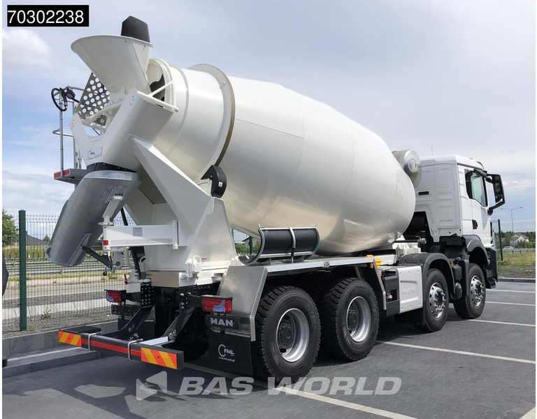 MAN TGS 41.400 8X4 10m3 FML mixer Steelsuspension Manual Airco EURO 2 - Betonvežis: foto 5 MAN TGS 41.400 8X4 10m3 FML mixer Steelsuspension Manual Airco EURO 2 - Betonvežis: foto 5
