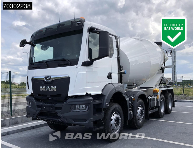 MAN TGS 41.400 8X4 10m3 FML mixer Steelsuspension Manual Airco EURO 2 - Betonvežis: foto 1 MAN TGS 41.400 8X4 10m3 FML mixer Steelsuspension Manual Airco EURO 2 - Betonvežis: foto 1