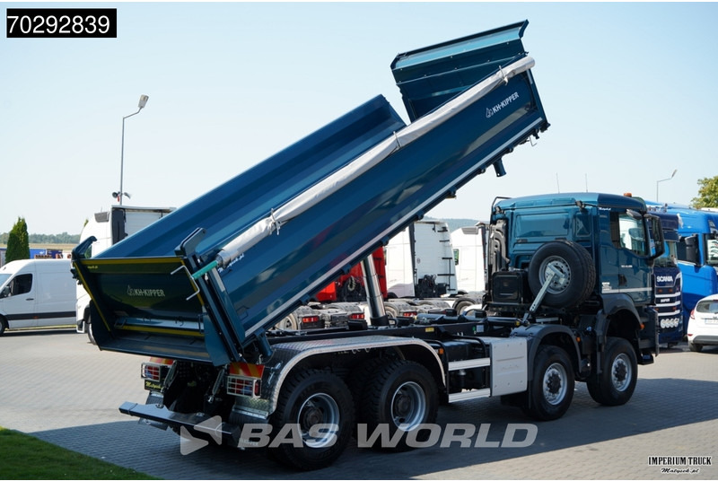 Nauja Savivartis sunkvežimis MAN TGS 41.480 TGS 8X8: foto 13 Nauja Savivartis sunkvežimis MAN TGS 41.480 TGS 8X8: foto 13