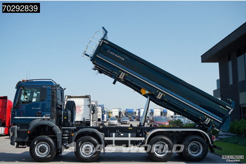 Nauja Savivartis sunkvežimis MAN TGS 41.480 TGS 8X8: foto 11 Nauja Savivartis sunkvežimis MAN TGS 41.480 TGS 8X8: foto 11