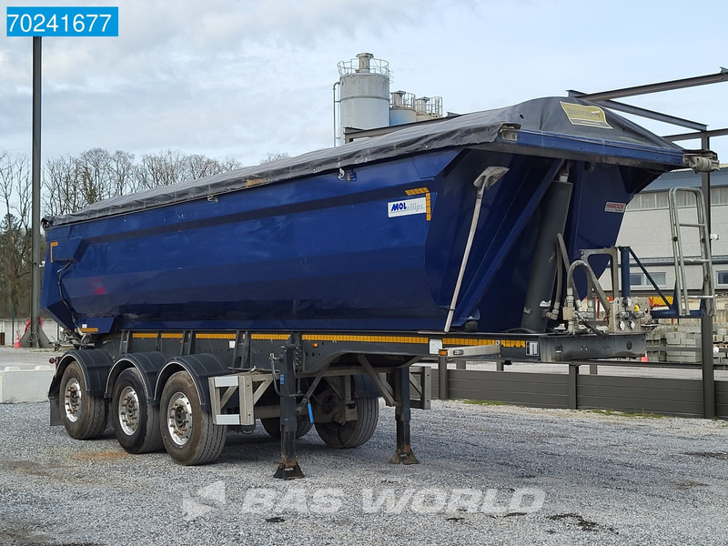 MOL MO4DAST3 3 axles 27m3 Liftachse Steel Tipper Hardox - Savivartis puspriekabė: foto 3 MOL MO4DAST3 3 axles 27m3 Liftachse Steel Tipper Hardox - Savivartis puspriekabė: foto 3