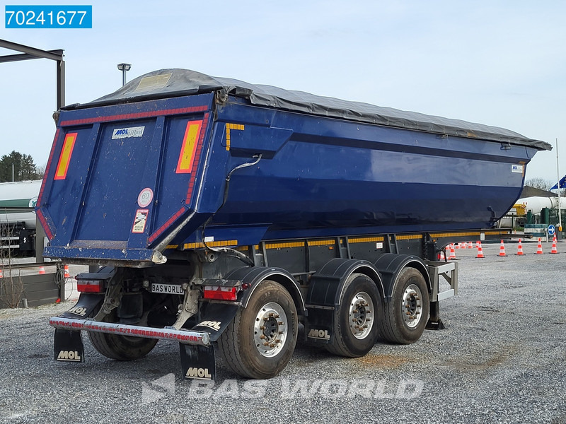 MOL MO4DAST3 3 axles 27m3 Liftachse Steel Tipper Hardox - Savivartis puspriekabė: foto 5 MOL MO4DAST3 3 axles 27m3 Liftachse Steel Tipper Hardox - Savivartis puspriekabė: foto 5