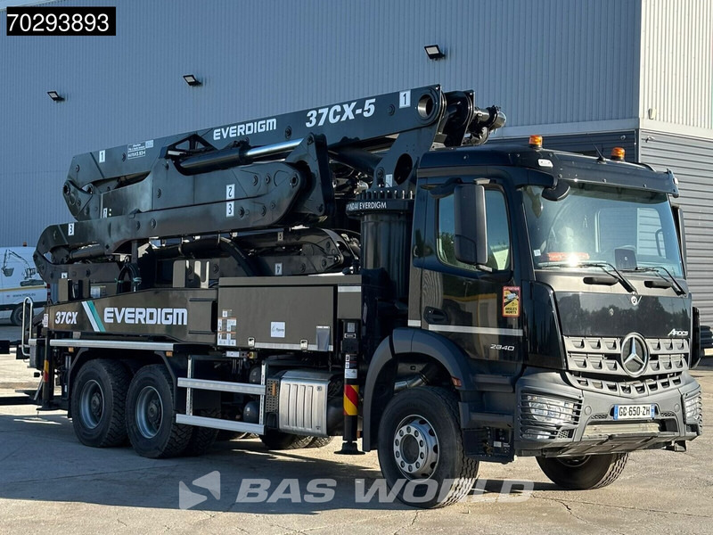 Mercedes-Benz Arocs 2840 Arocs 6X4 Unused! Everdigm 37CX-5 concrete pump Steel Suspension Automatic Euro 6 - Betono siurblys: foto 3 Mercedes-Benz Arocs 2840 Arocs 6X4 Unused! Everdigm 37CX-5 concrete pump Steel Suspension Automatic Euro 6 - Betono siurblys: foto 3