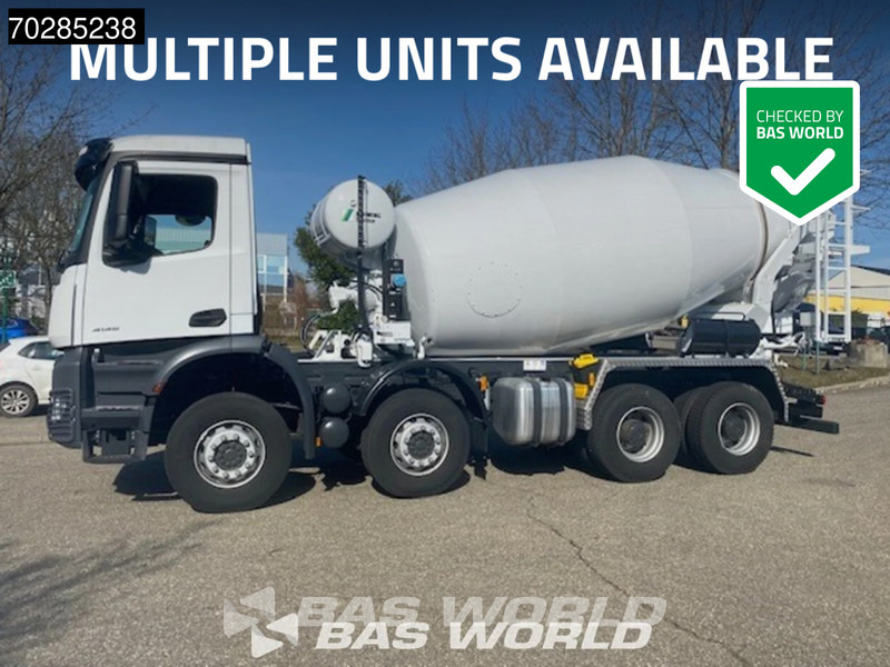 Mercedes-Benz Arocs 4145 8X4 10m3 Schwing Stetter mixer Manual Steelsuspension Euro 3 - Betonvežis: foto 1 Mercedes-Benz Arocs 4145 8X4 10m3 Schwing Stetter mixer Manual Steelsuspension Euro 3 - Betonvežis: foto 1